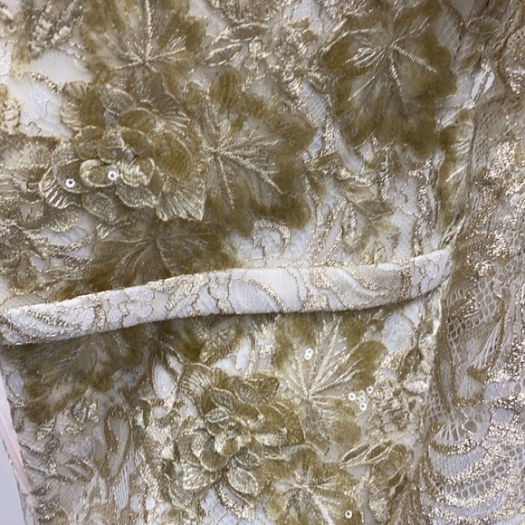 Montage by Liman long sleeves ombré lace gown - Picture 14 of 15